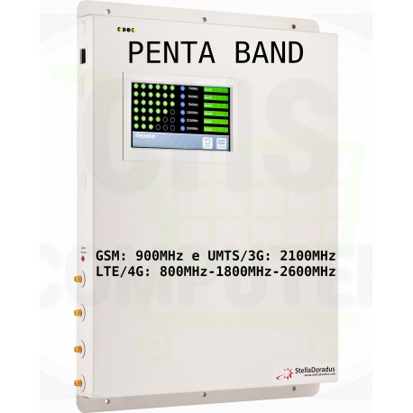 Ripetitore Amplificatore StellaDoradus I-Repeater Marine Penta Band GSM, UMTS / 3G, LTE / 4G - iR5